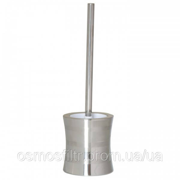 Щітка для туалету Axentia Санто з полірованої нерж сталі Ø 11.5 Н 38 см (282364) Київ - фото 1