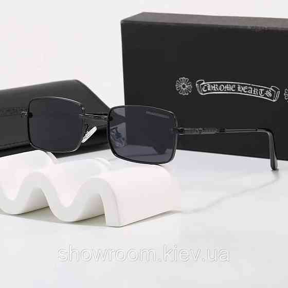 Стильні сонцезахисні окуляри Chrome Hearts (17598) Київ