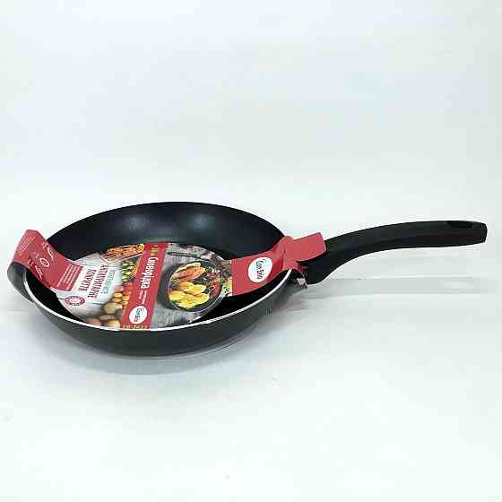 Сковорода для варіння, Практична сковорідка, Сковорода з ручкою алюміній, Алюмінієва каструля-сковорода OB-48 Івано-Франківськ