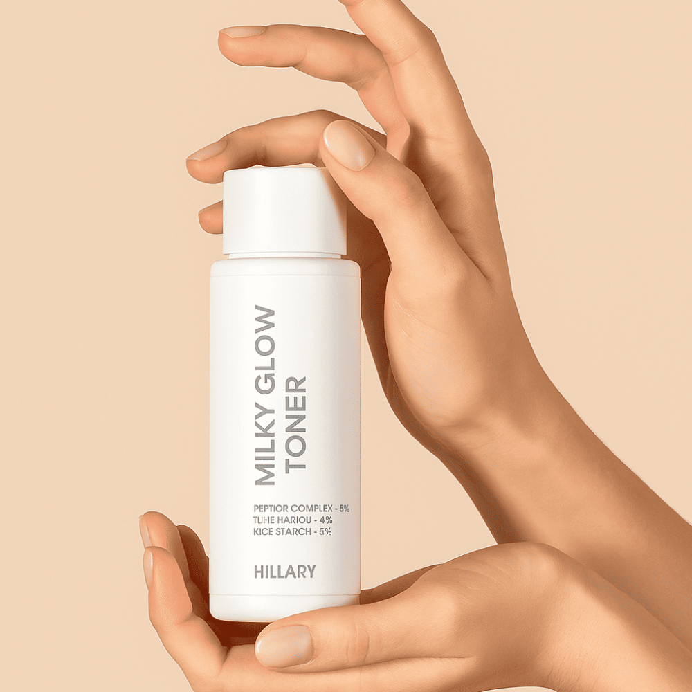 Тонер-молочко для зволоження та освітлення шкіри Milky Glow Toner Hillary 100 мл Київ - фото 16
