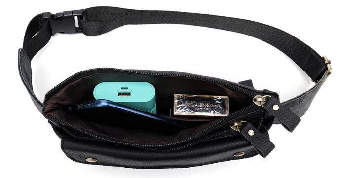 Поясная cумка мужская Vintage 14815 Коричневая Киев - изображение 10