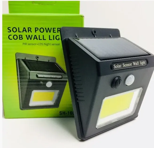 Уличный настенный светильник  SH-1605COB квадратная  с датчиком движения до 5 метров, работа 8 часов 4514 Одесса - изображение 1