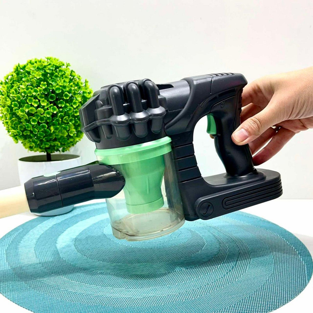 Пилосос WToys 3 насадки підсвічування дзижчання всмоктуючий пил М'ятний (83718) Чернігів - фото 10