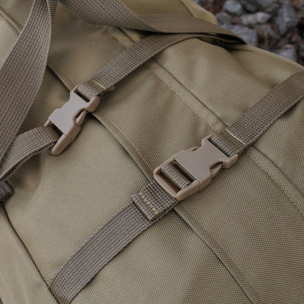 Сумка тактична 100л. Kiborg Military bag Coyote. Велика армійська сумка транспортна койот Київ - фото 8