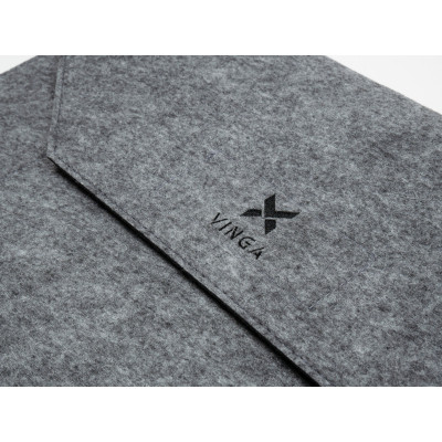 Чохол до ноутбука Vinga 15.6" NSF150 Envelope Gray (NSF150EGY) Вінниця - фото 8