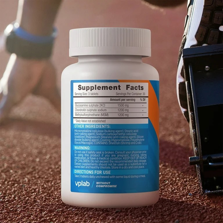 Glucosamine Chondroitin MSM 90 caps Луцьк - фото 2