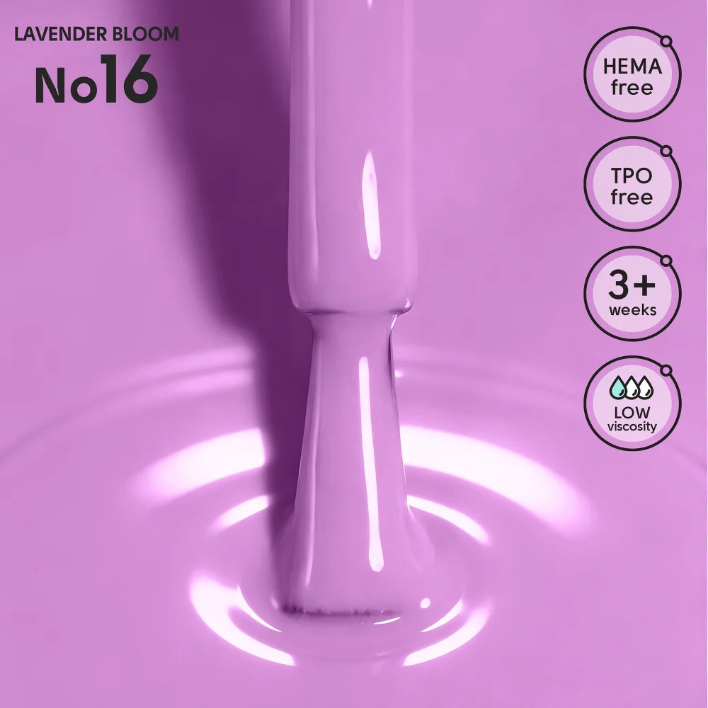 Гель-лак для ногтей 16 Lavender Bloom Shelly 12 мл Киев - изображение 5