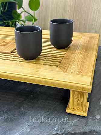 Піала для чаю ісинська глина гладка 160 мл "Поклик" темна Київ