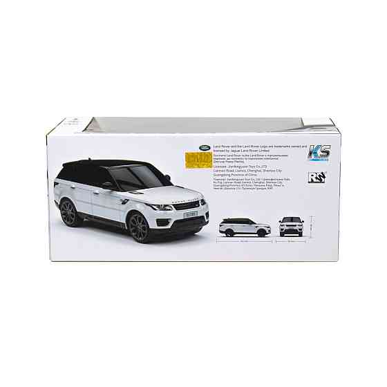 Автомобіль KS Drive на р/к - Land Rover Range Rover Sport (1:24, 2.4Ghz, білий) Дніпро