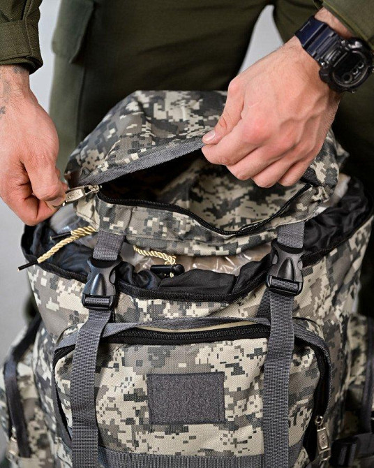 Рюкзак тактичний 50 л Darvall pixel grey ПП4630 Одеса - фото 6