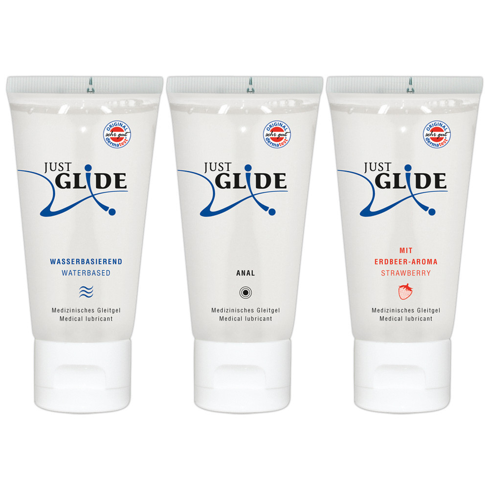 Набір лубрикантів - Just Glide, 3x200 мл Sex Aura Київ - фото 3