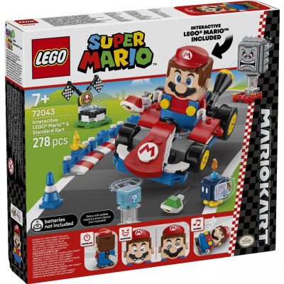 Конструктор LEGO Super Mario Mario Kart – Interactive Mario та Standard Kart (72043) Вінниця - фото 1