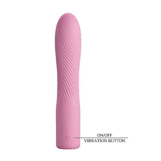 Вибратор для точки G PRETTY LOVE Kissell розовый, 16.1 х 3.2 см Sex Aura Киев
