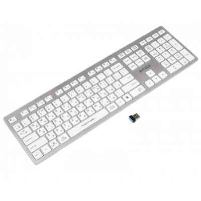 Клавиатура A4Tech FBX50C USB/Bluetooth White (FBX50C White) Винница
