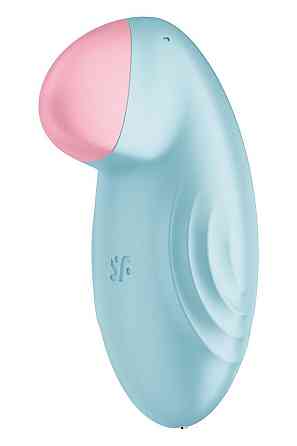 Смарт-вибратор для клитора Satisfyer Tropical Tip Light Blue Sex Aura Киев