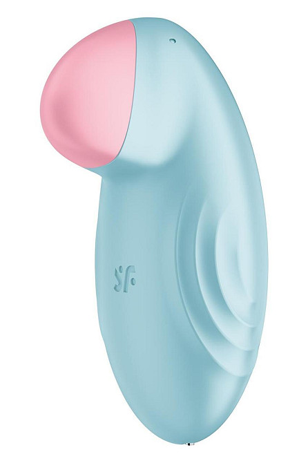 Смарт-вибратор для клитора Satisfyer Tropical Tip Light Blue Sex Aura Киев - изображение 3
