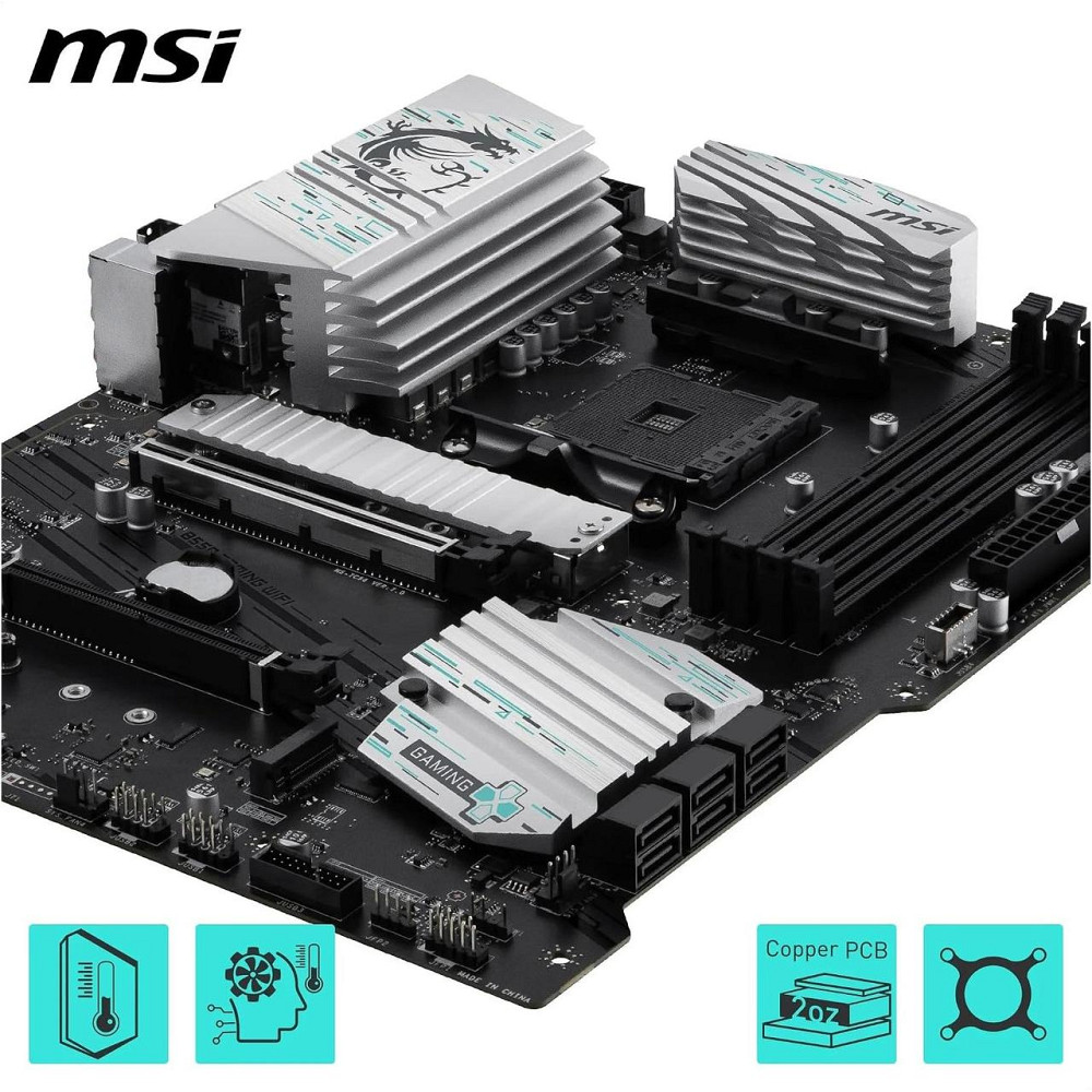 Материнська плата MSI B550 Gaming WiFi Socket AM4 ( 14647 ) Харків - фото 15