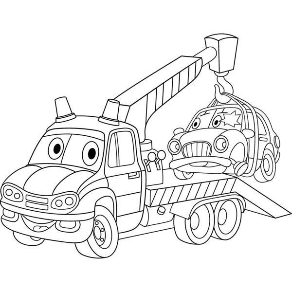 Дитяча розмальовка ArtCraft Евакуатор 25х30 см (15067-AC) Харьков - изображение 2