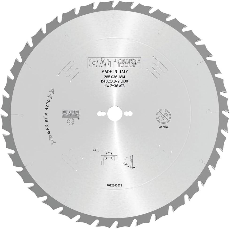 Пильний диск по дереву CMT 450x30x36z K3.8/2.8 (285.036.18M) Одеса - фото 1