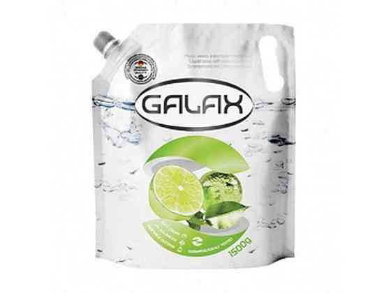 Рідке мило Антибактеріальне з екстрактом лайма, 1.5 кг (Doypack) ТМ Galax Solmir Київ