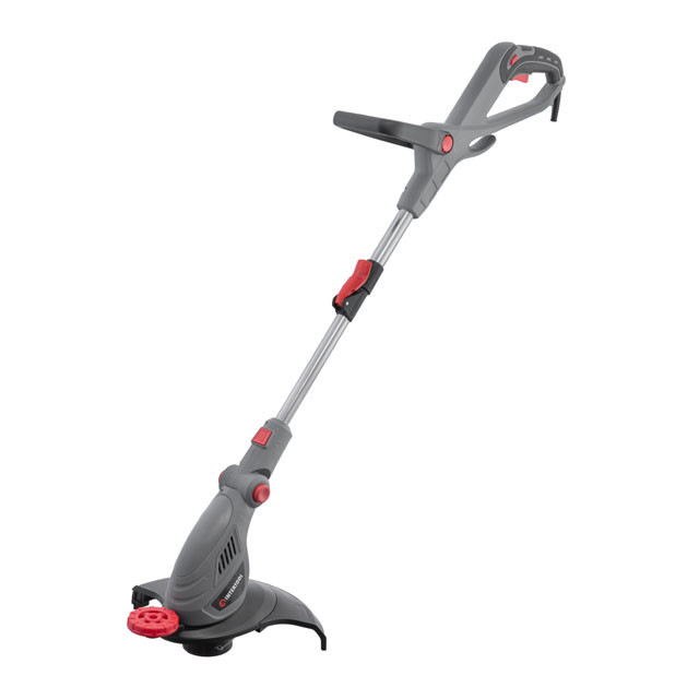 Тример електричний, 0,45 кВт, 10000 об/хв, ширина зрізання 300 мм, телескопічна штанга, регулювання положення головки INTERTOOL Київ - фото 1