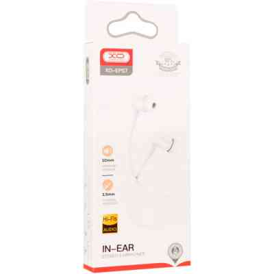 Навушники XO EP57 White (XO-EP57-WH) Вінниця