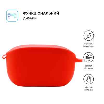 Чехол для наушников Armorstandart Hang Case для JBL Wave Buds Red (ARM79917) Винница