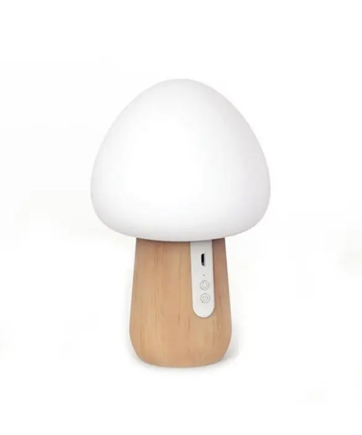 Б/У Детский LED ночник AsDlg «Гриб» RGB, силиконовый, аккумуляторный, USB-зарядка, настольный Киев - изображение 9