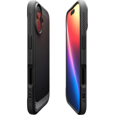 Чехол для мобильного телефона Spigen Rugged Armor MagFit iPhone 17 Matte Black (ACS10367) Винница - изображение 11
