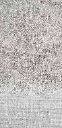 Шпалери вінілові на флізеліні Rasch Golden Hour метрові вензель завитки сірі сріблясті Київ