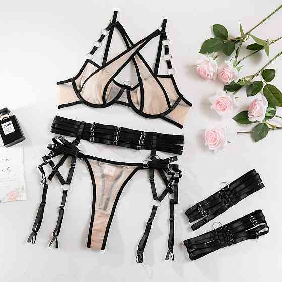 Сексуальний комплект "Sexy beige", розмір M Sex Aura Київ
