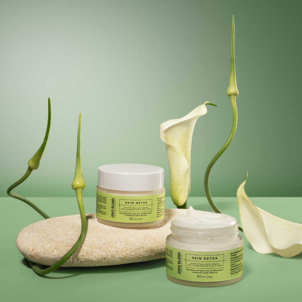 Матувальний крем для комбінованої та жирної шкіри обличчя Skin Detox Joko Blend 50 мл Київ - фото 4