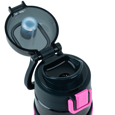 Бутылка для воды Kite 680 мл чорно-рожева (K25-1233-3) Винница - изображение 3