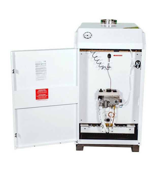 Котел газовий АТЕМ Житомир-3 КС-Г-030 СН димохідний підлоговий 30 кВт одноконтурний 300 м2 італійська автоматика верхній димохід Тернопіль - фото 2