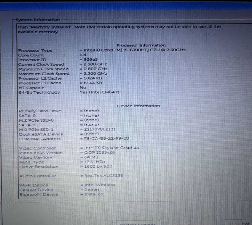 Ноутбук DELL Precision 7710 HD+ 256Gb. / 20Gb. Intel 15 6300HQ R9 M375X Киев - изображение 3