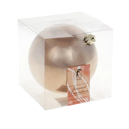 Ялинкова куля 12см карамель глянець БОНА ДИ Житомир - фото 1