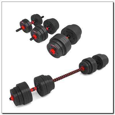 Набор штанга + гантели HMS SGР40 - 40 кг, черно-красный Киев