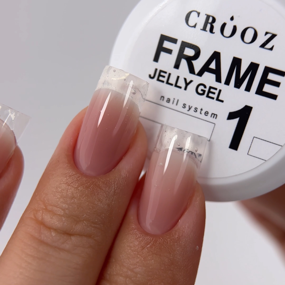 Гель-желе для нарощення нігтів Crooz Frame Jelly gel 01 15мл Херсон - фото 1