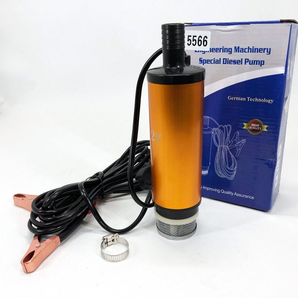 Дизельный насос погружной 12В 12v 12л/мин, Мобильные насосы для перекачки топлива AF-24 Львов - изображение 7