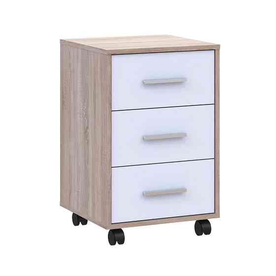 Тумба офісна Doros Т3 43х42х66,4 см Дуб сонома/Білий (DRS-011401) Дніпро