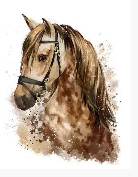 Наклейка термо для одежды Лошадь Киев - изображение 1