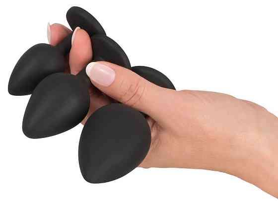 Набір анальних пробок - Black Velvets Anal Kit Sex Aura Київ