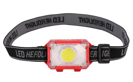 Налобний ліхтар 1302, COB, 3xAAA Дніпро