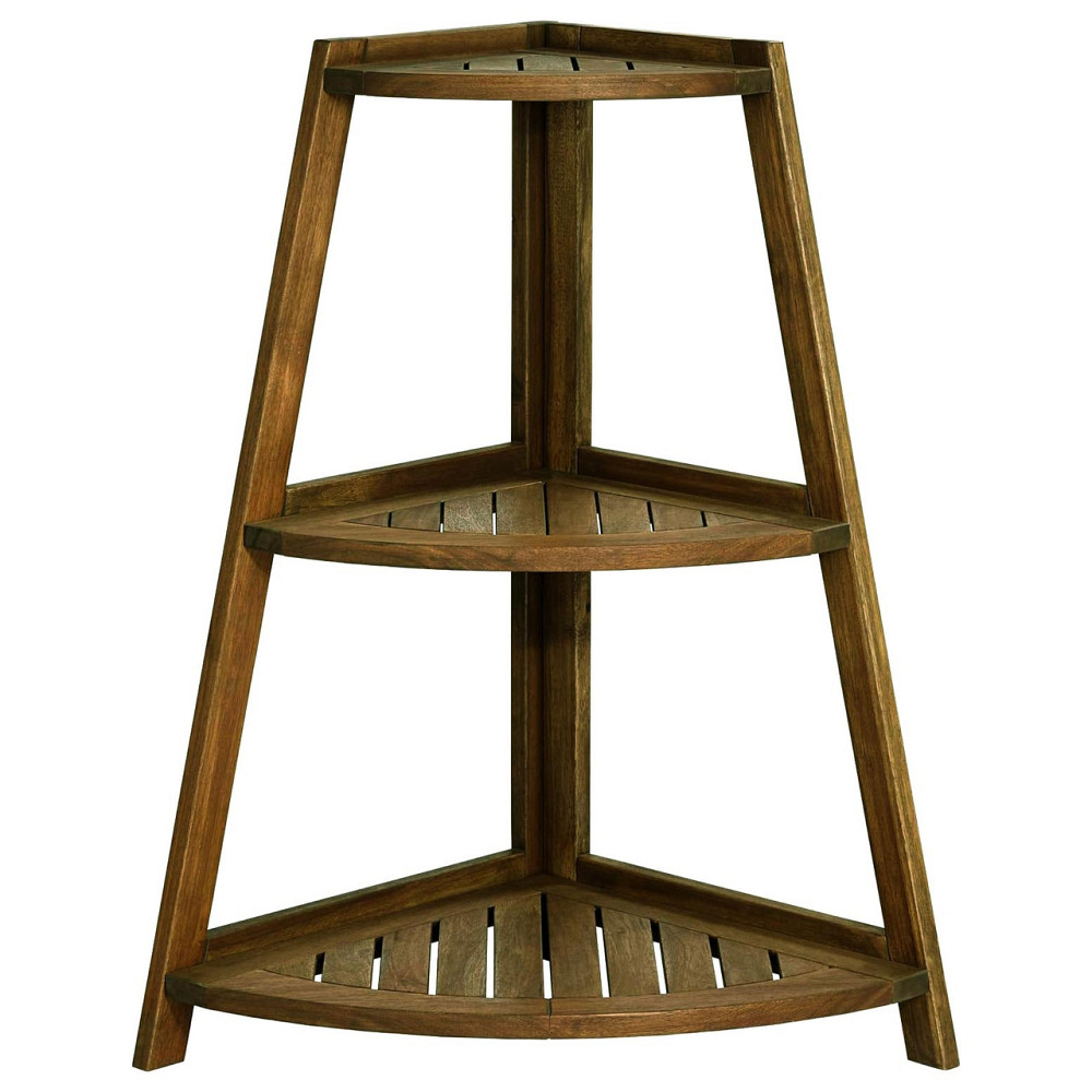 Стеллаж угловой для ванной 