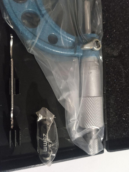 Мікрометр гладкий МК 25–50 мм — прецизійний вимірювальний інструмент для точних зовнішніх вимірів металу Харків - фото 6