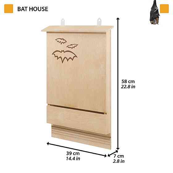 Дерев'яний будиночок для кажанів Ferplast Bat House (Ферпласт Бат Хаус) Запоріжжя