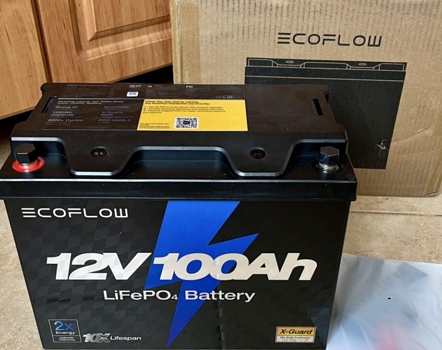 Ecoflow 12V 100Ah LiFePO4 аккумулятор батарея Оригинал из США. Харьков - изображение 7