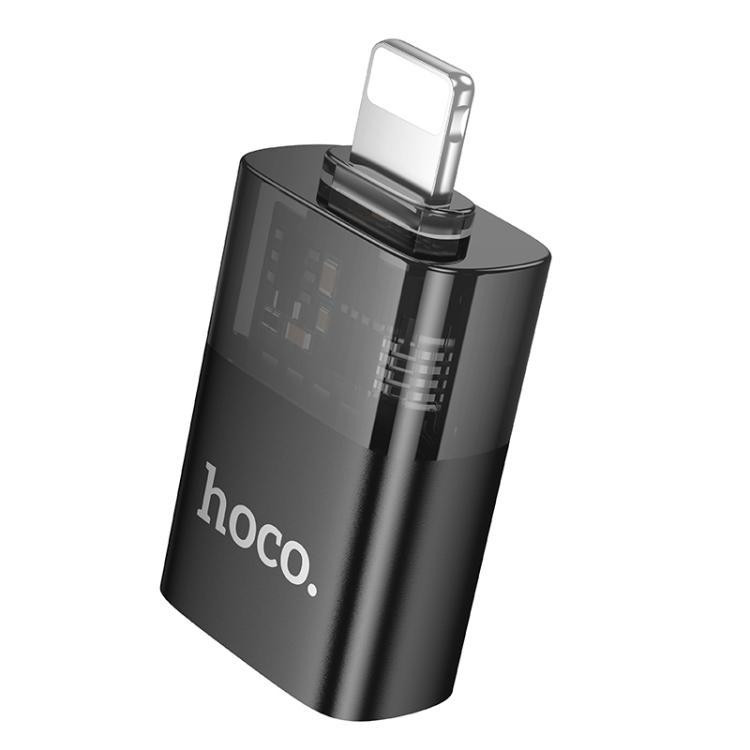 Адаптер HOCO UA36 iP на USB OTG черный Киев - изображение 1