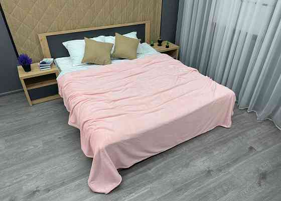Плед-покривало Decorator WellSoft 150х210 см однотонний Рожевий (87-167) Київ