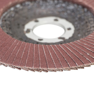 Круг зачистний Sigma пелюстковий торцевий Т27 (прямий) 125мм P180 (9172161) Вінниця - фото 4